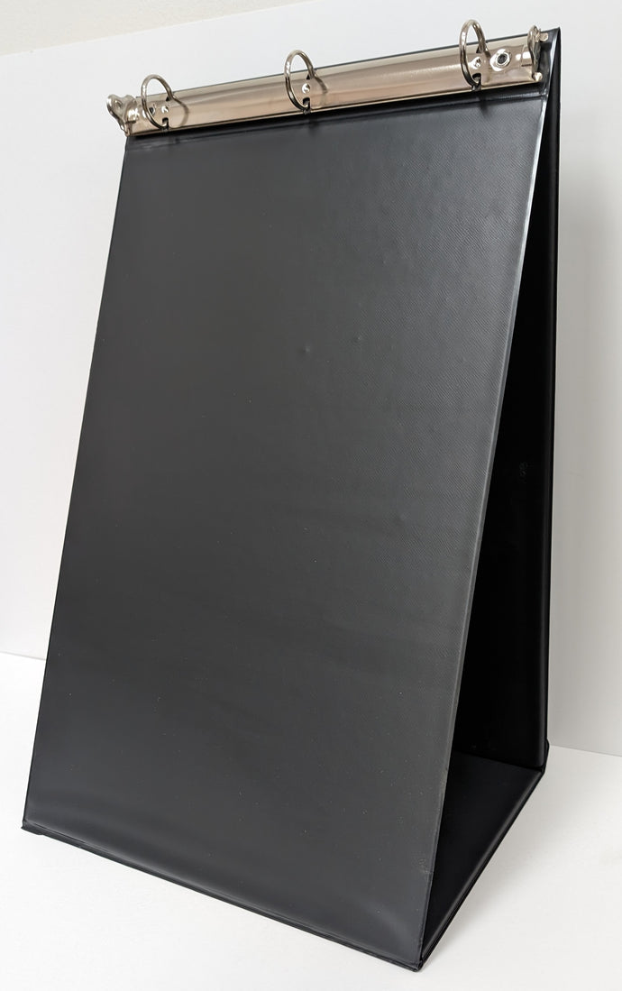 Black Vertical Flipchart Binder--Fits Product: WPS Flipchart: Saftey Training For Agricultural Workers