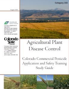Category 102: Agricultural Plant Disease Control (2013) CO