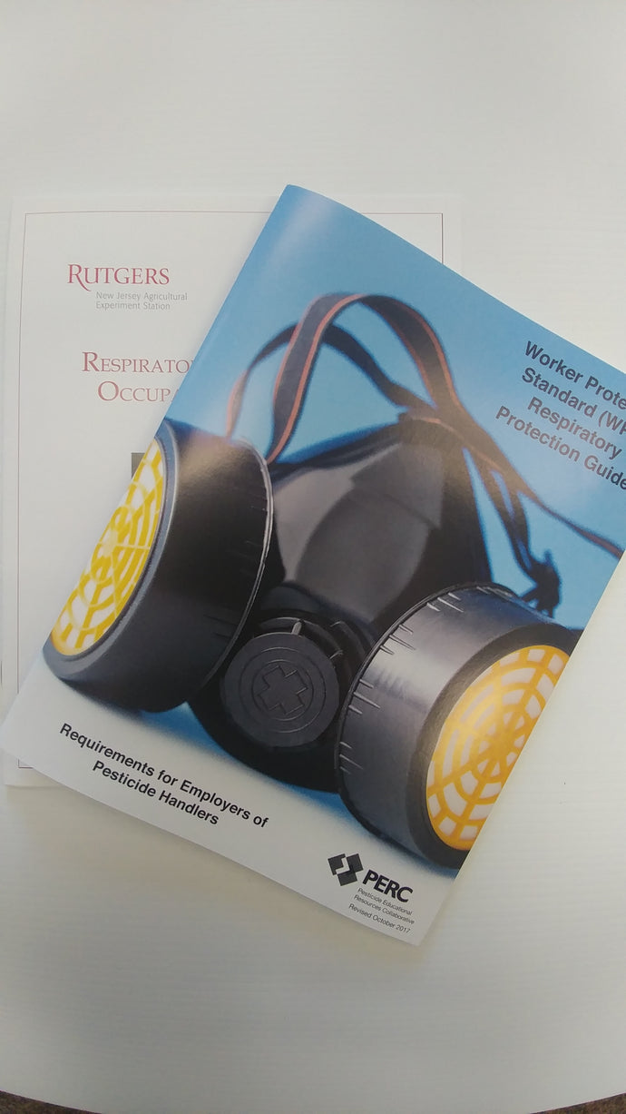 Respiratory Bundle of 10--Bundle of 5 WPS Respiratory Protection Guide and 5 Rutgers Respiratory Guide