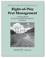 6,  RIGHT-OF-WAY E2043 - Right-of-Way Pest Management: Commercial Pesticide Applicators MI
