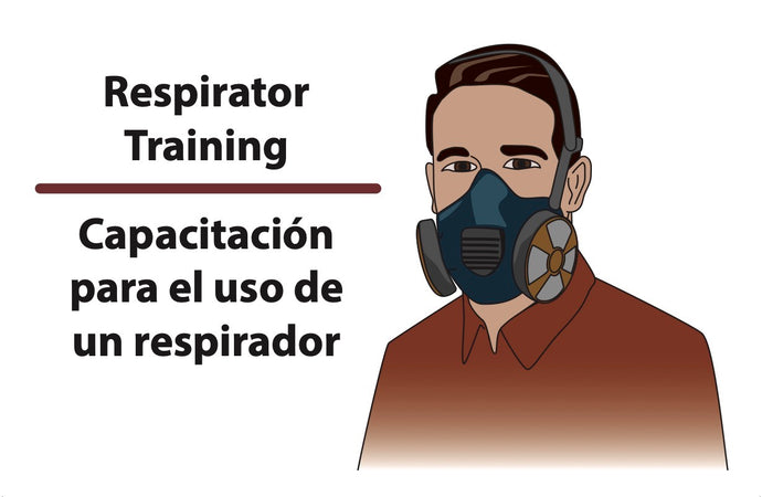 Respirator Training Flipchart--Bilingual English/Spanish